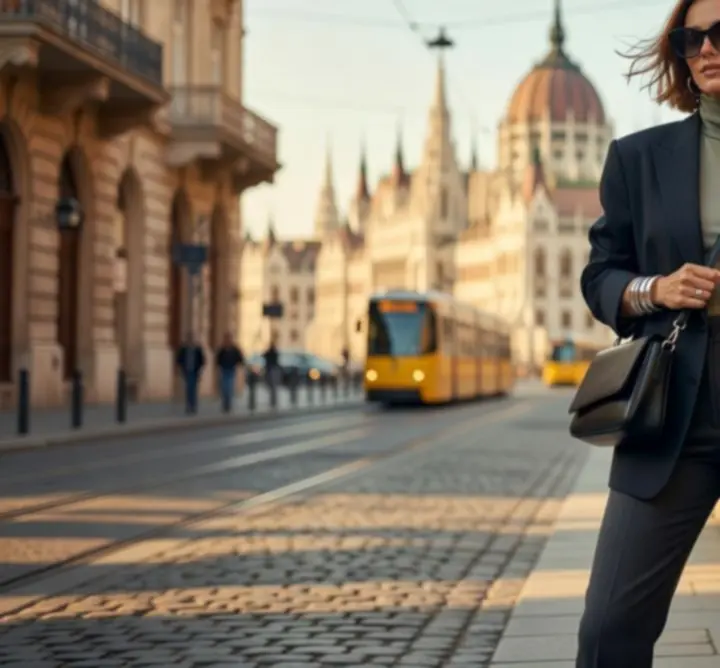 Budapesti street style – modern városi női outfit
