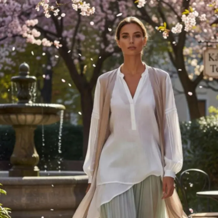 Szezonális női outfit inspiráció tavaszra és nyárra